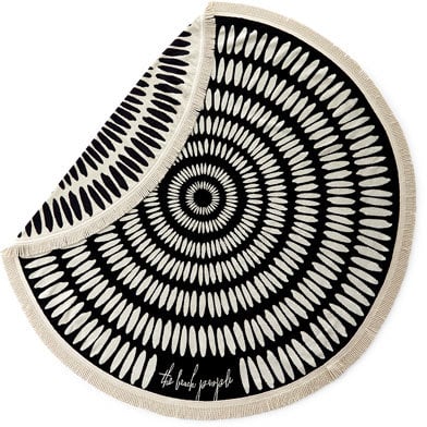 The Beach People Tulum Round Beach Towel ($110)