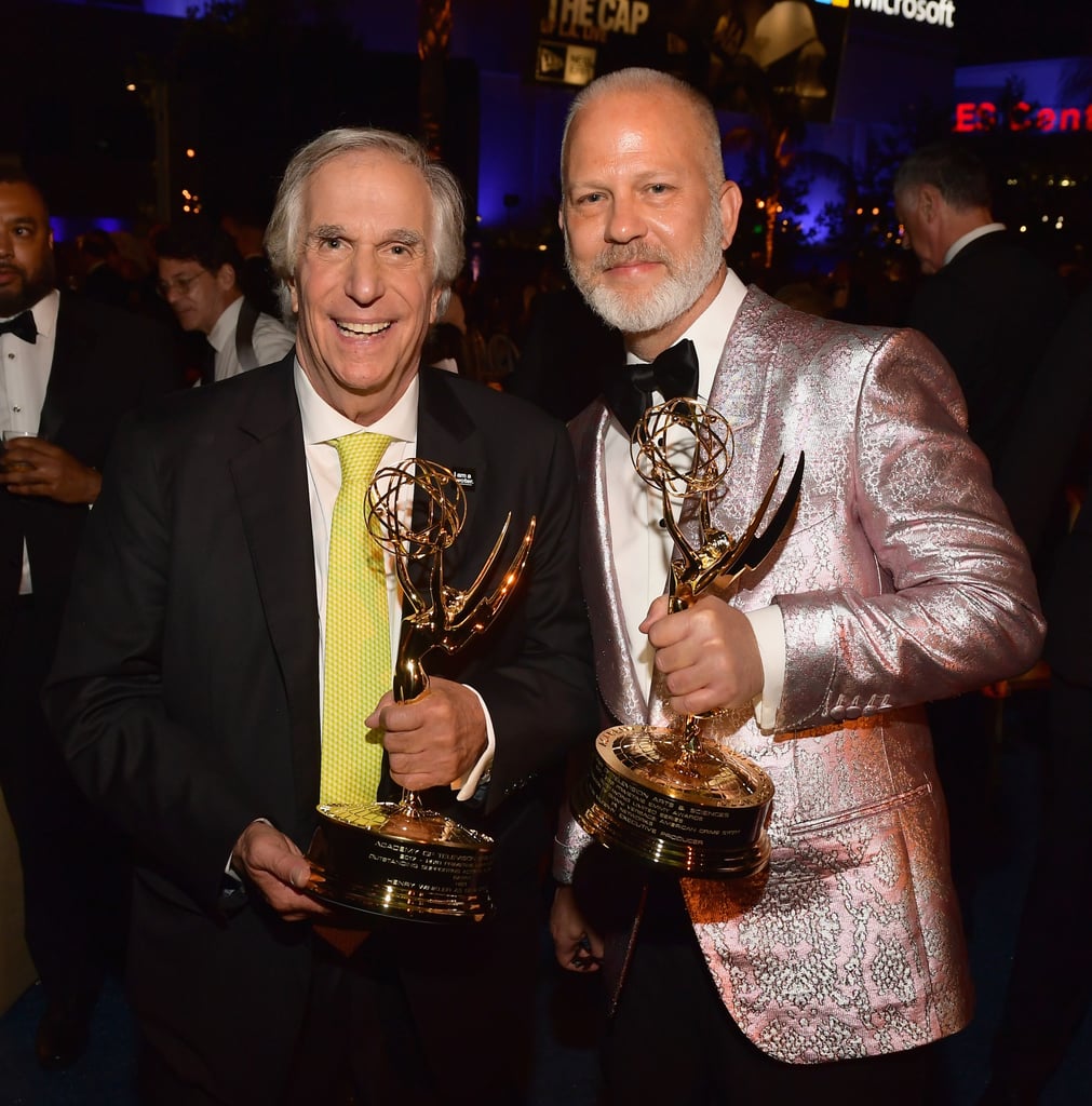 Pictured: Henry Winkler and Ryan Murphy