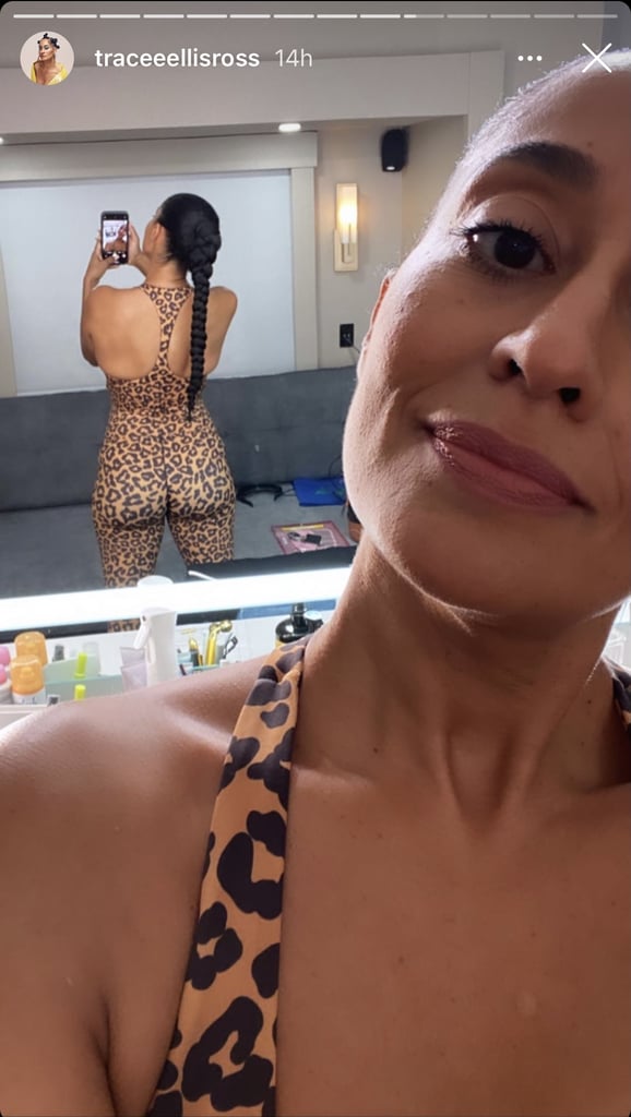 Tracee Ellis Ross Rocked a Leopard Unitard on Instagram