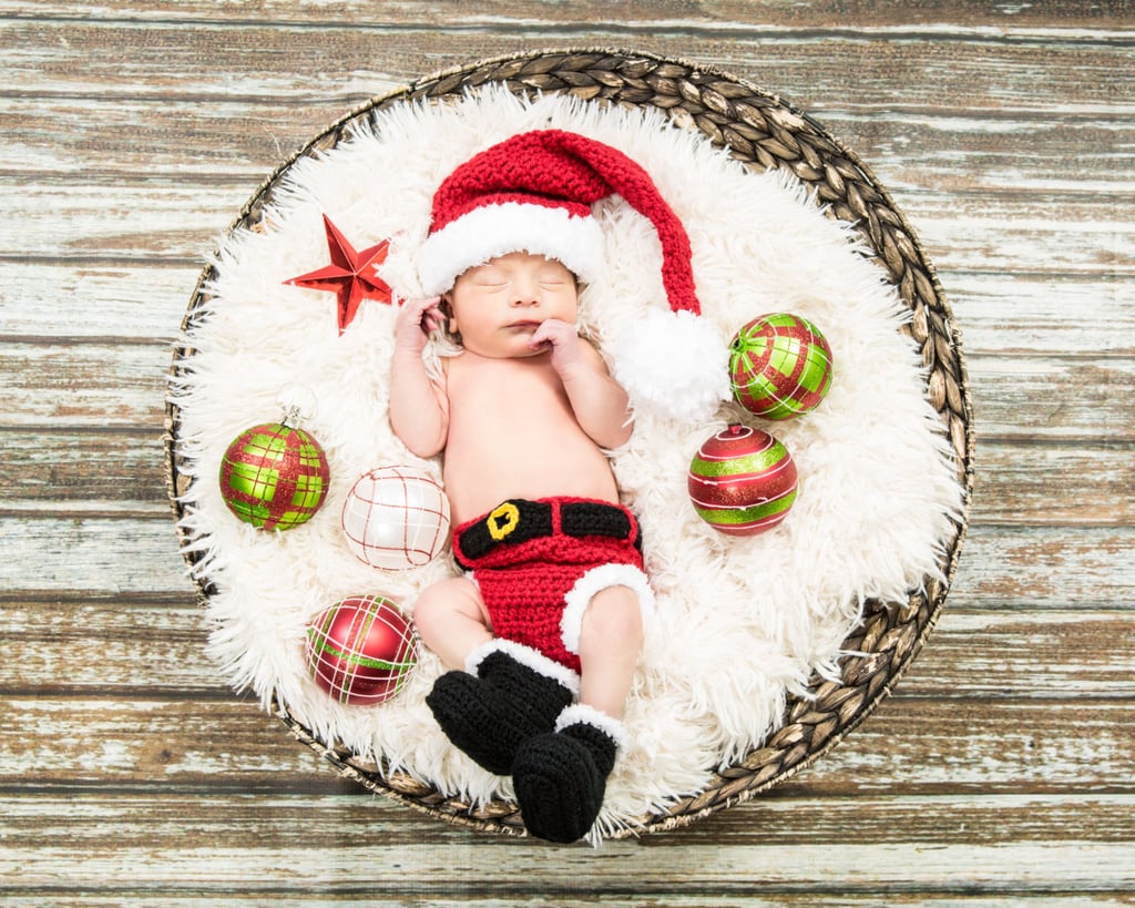 crochet baby christmas outfit