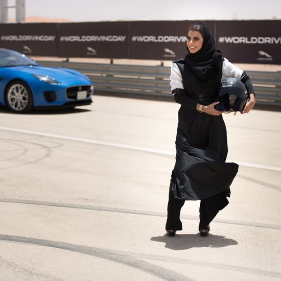 Watch: Saudi Arabian Woman Race Car Driver Takes to Track