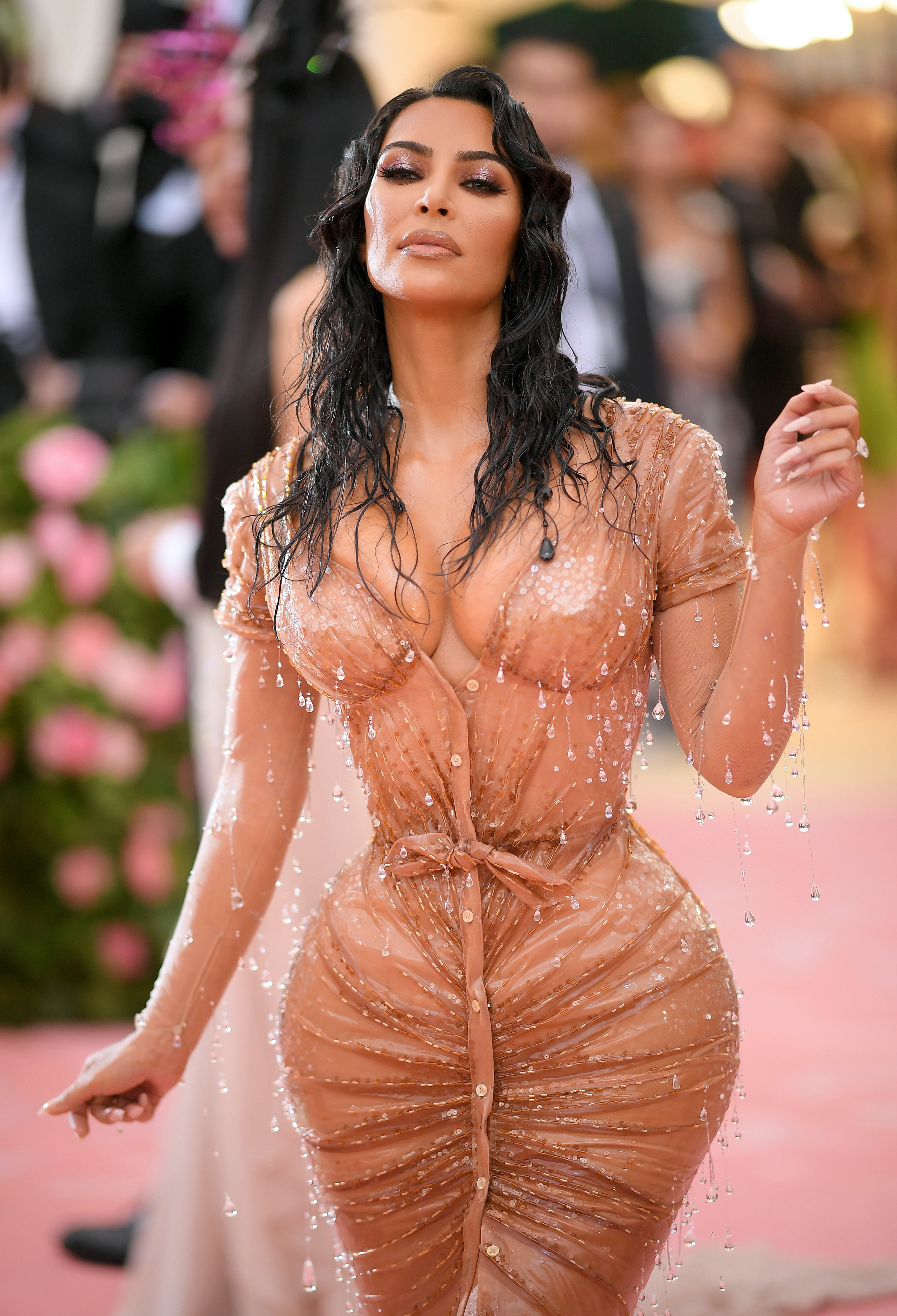 Kim kardashian silicone deals dress
