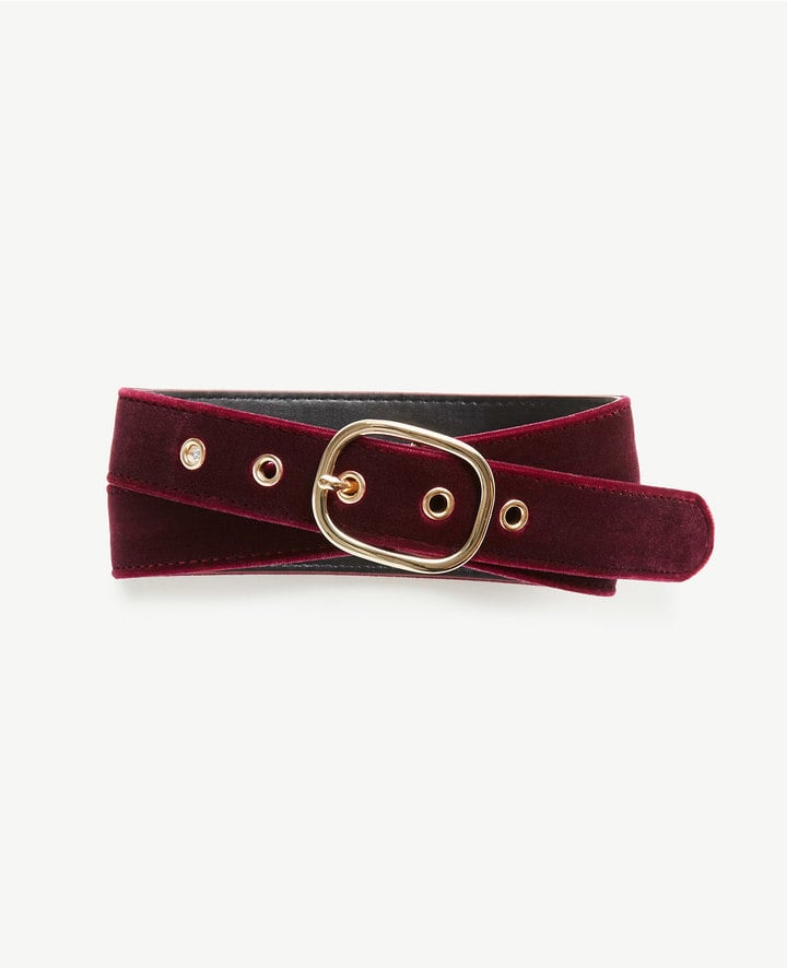Ann Taylor Velvet Trouser Belt