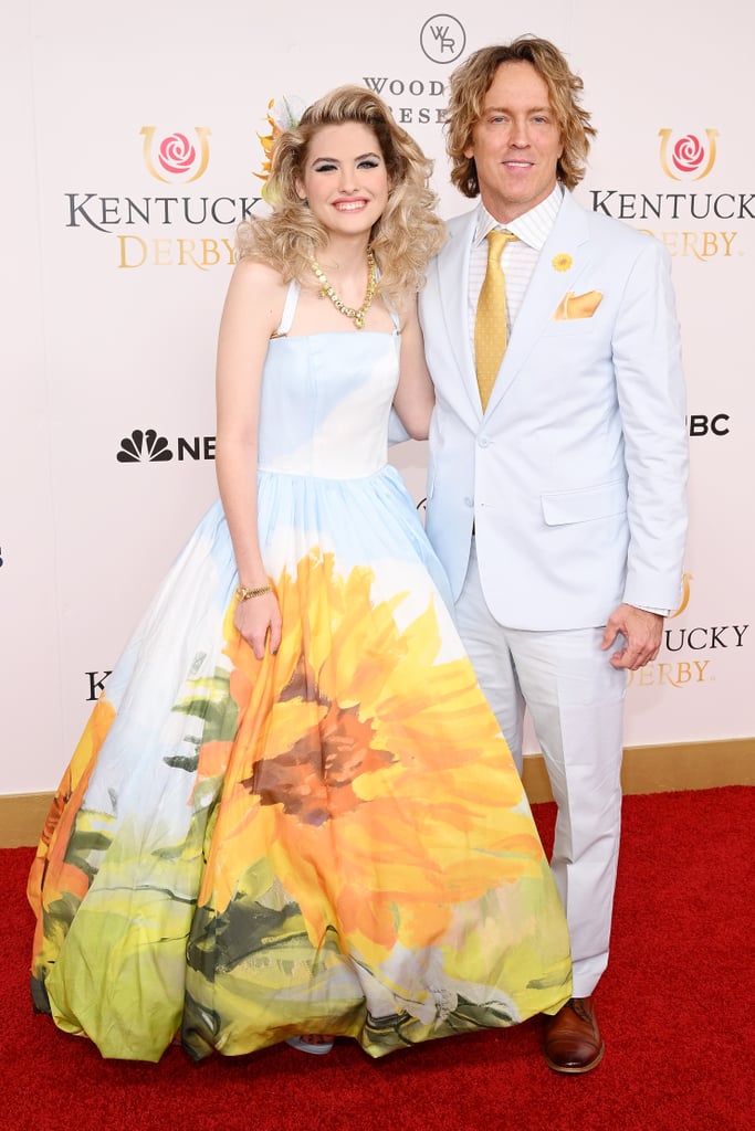 Dannielynn and Larry Birkhead at the 2023 Kentucky Derby