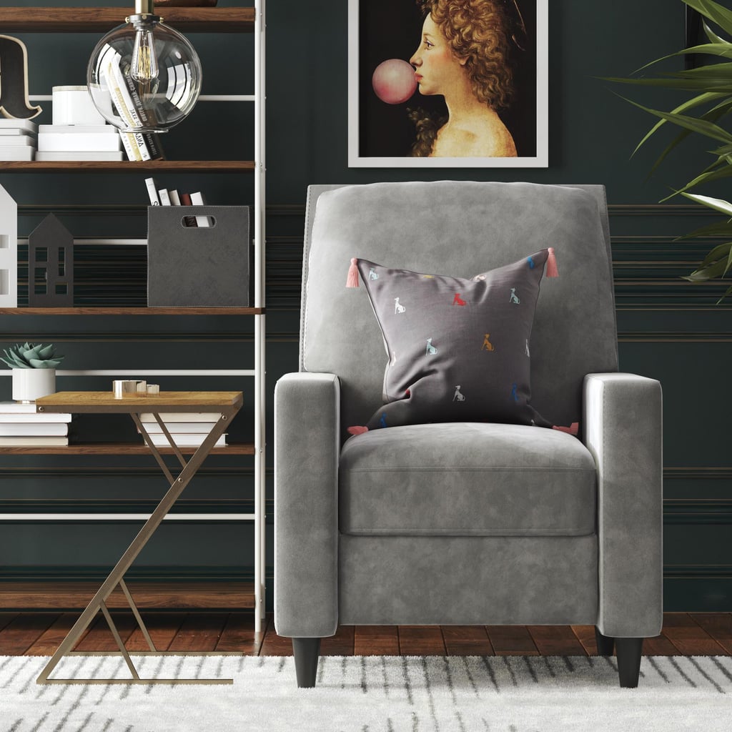 Novogratz lana pushback recliner living room accent 2025 chair
