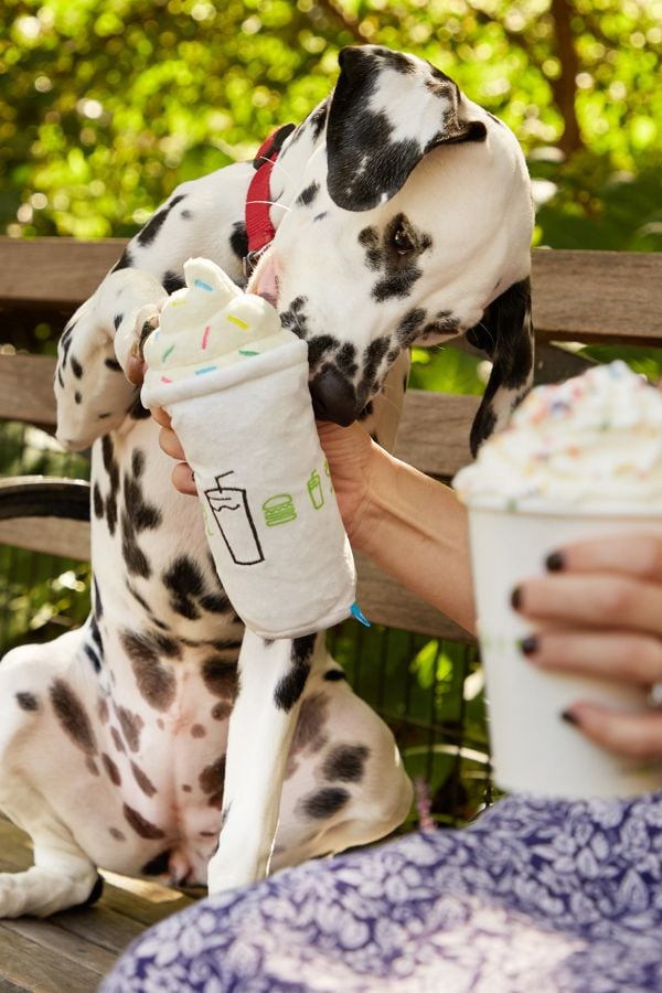 Bark + Shake Shack Never-Melt Milkshake Dog Toy