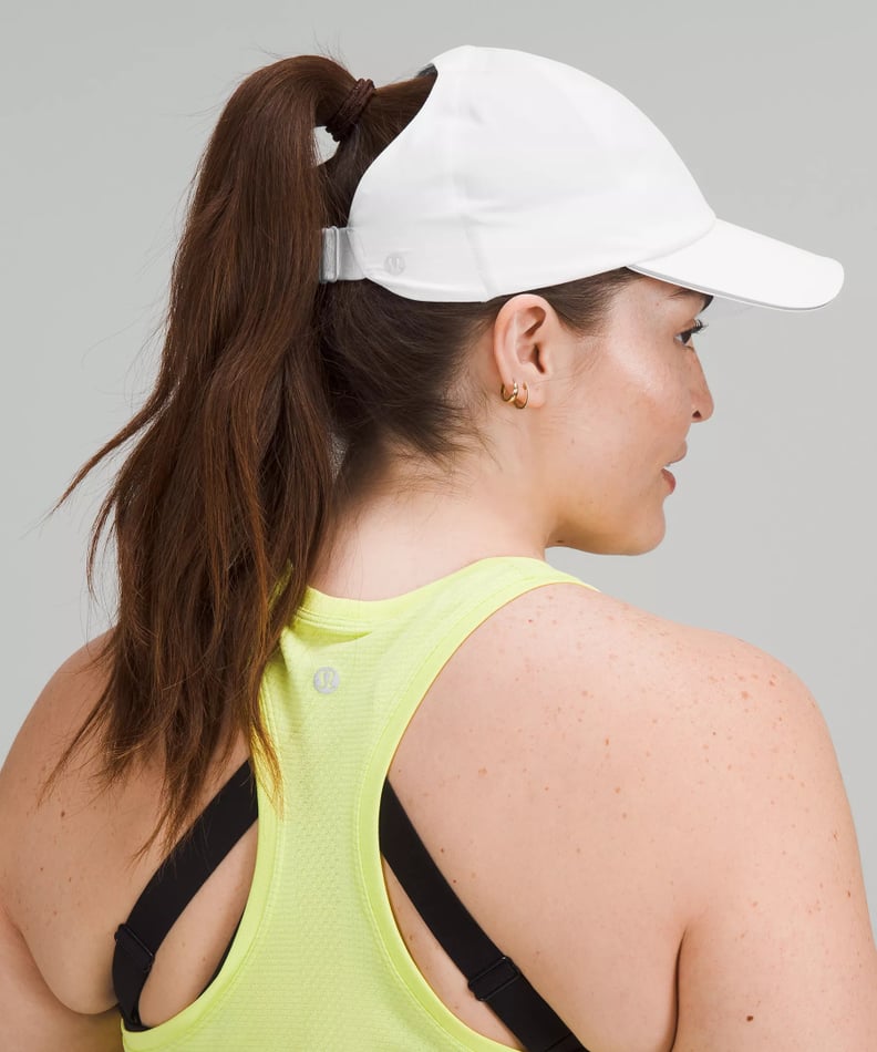 A Hat For People With Long Hair: Lululemon Fast and Free Ponytail Running Hat