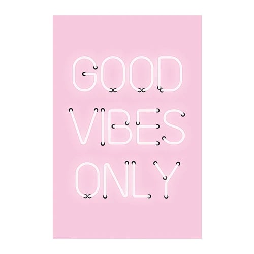 Bild Good Vibes Only Poster