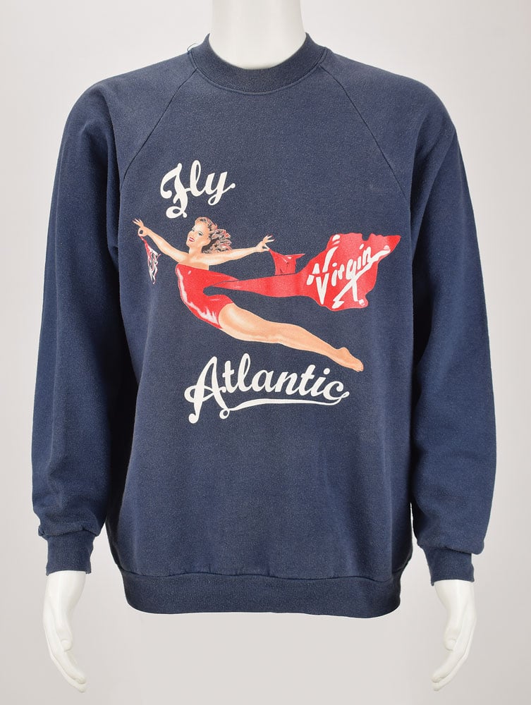 The sweatshirt is being auctioned via RR Auction; bids close on 10 July.