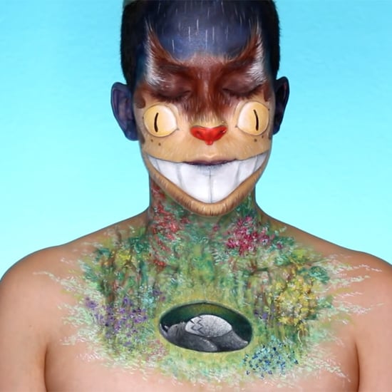 Studio Ghibli Stop-Motion Totoro Makeup Video