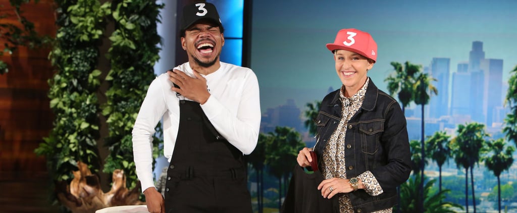 Chance the Rapper on Ellen Video Sept. 2016