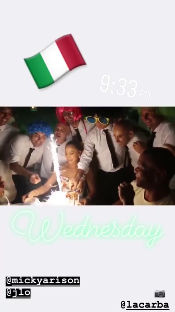 Jennifer Lopez and Alex Rodriguez's Vacation in Italy 2018