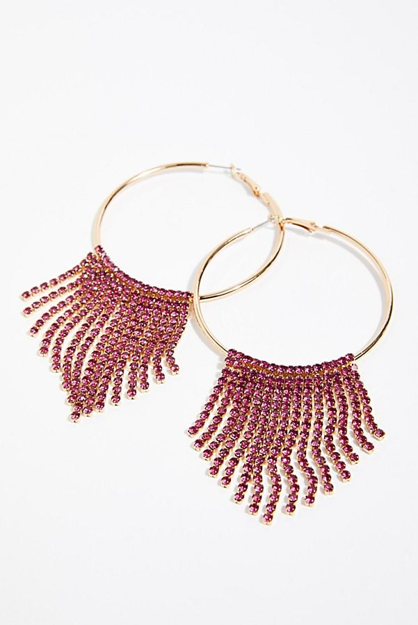 Bette Rhinestone Hoops