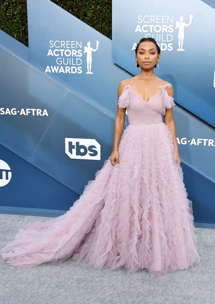 Logan Browning at the 2020 SAG Awards