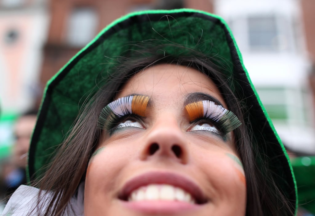 Fly the Irish flag on your eyelashes.