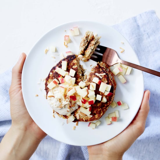 Flourless Pancakes With Apple and Cashew Cream Recipe