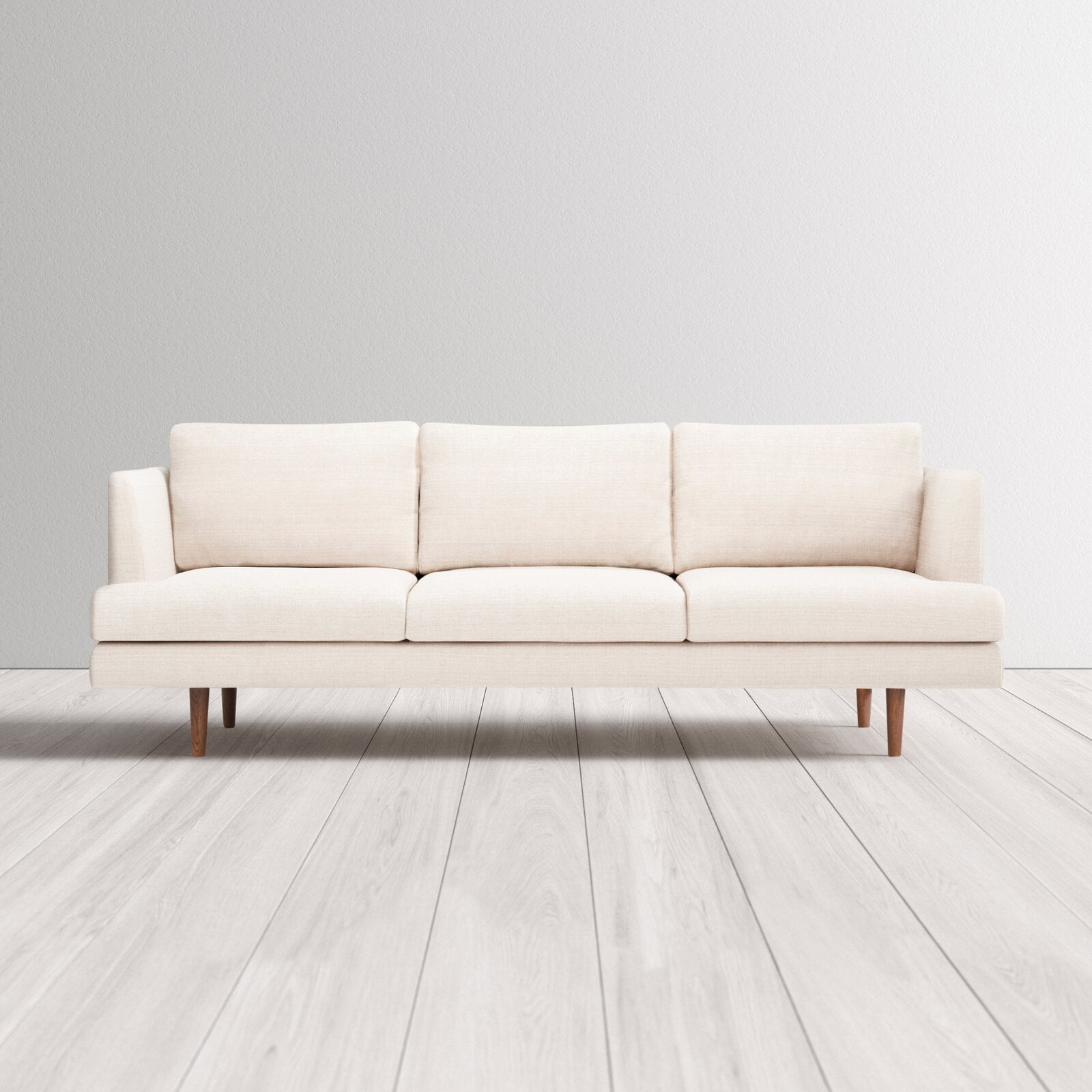 Recessed hotsell arm settee