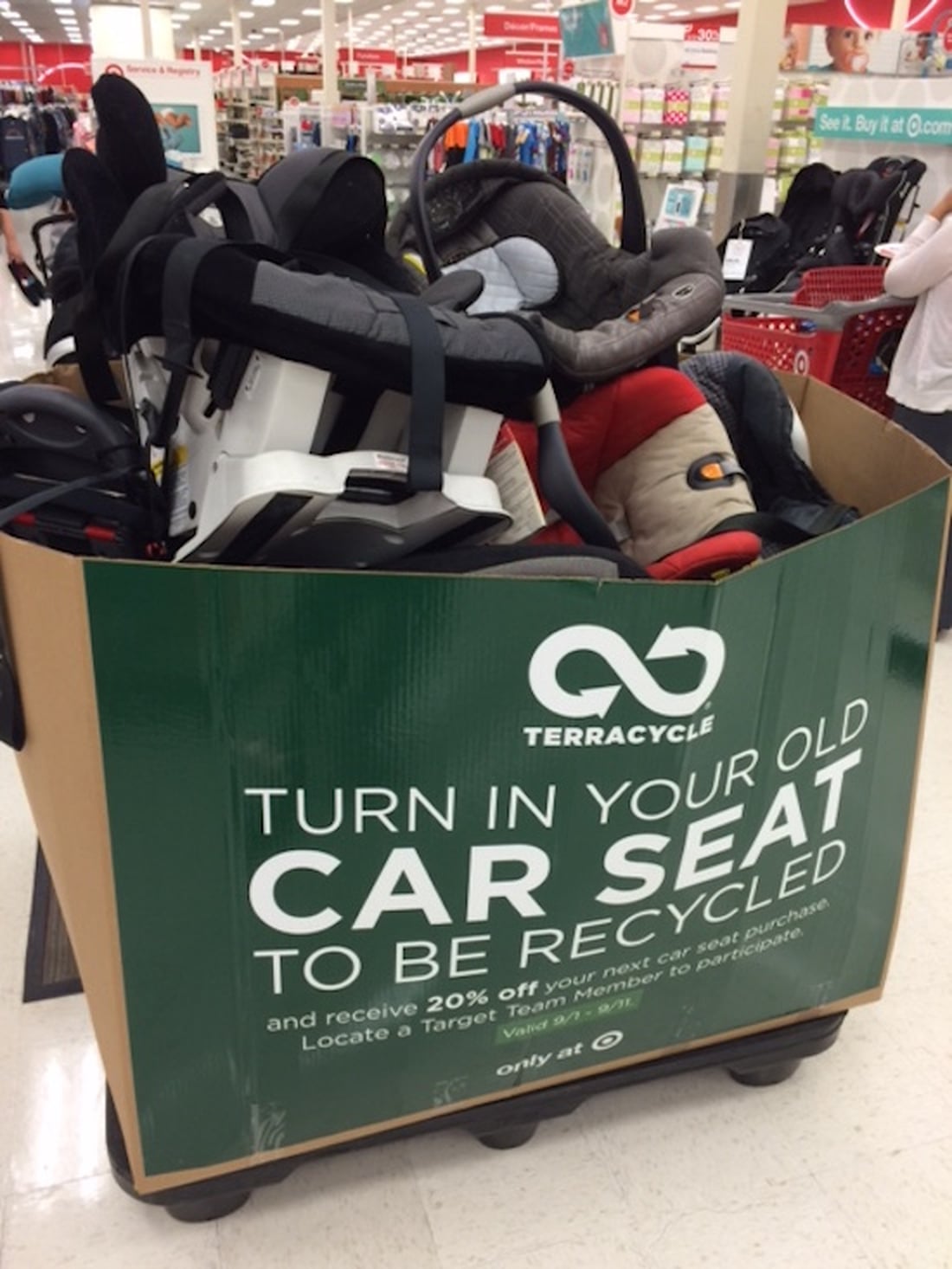 Target Car Seat TradeIn Program 2018 POPSUGAR Family