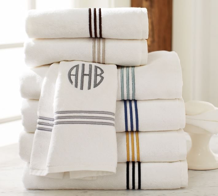Monogram Towels (1029) Monogrammed Gifts POPSUGAR Smart Living