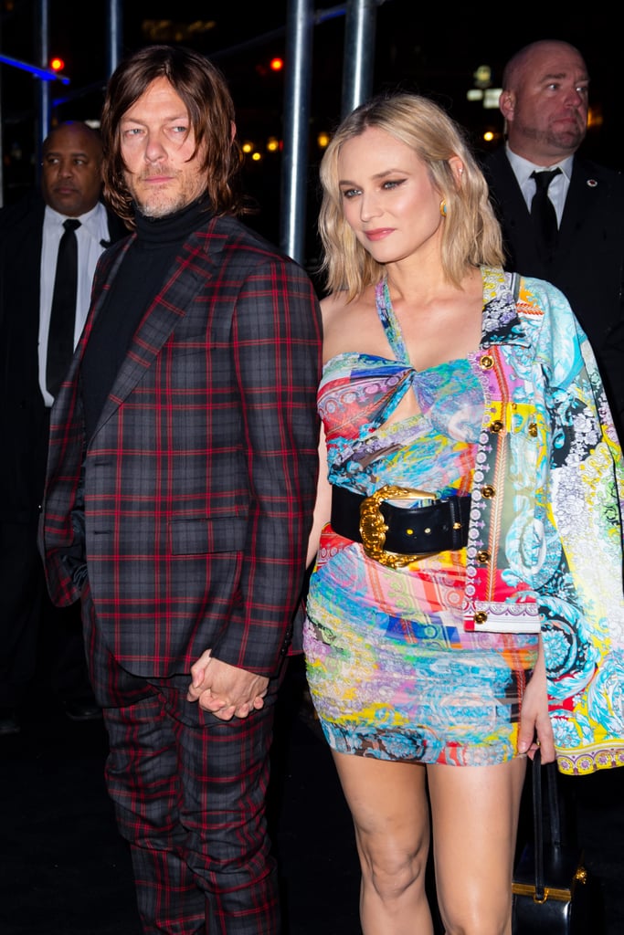 Diane Kruger and Norman Reedus at Versace Fashion Show 2018