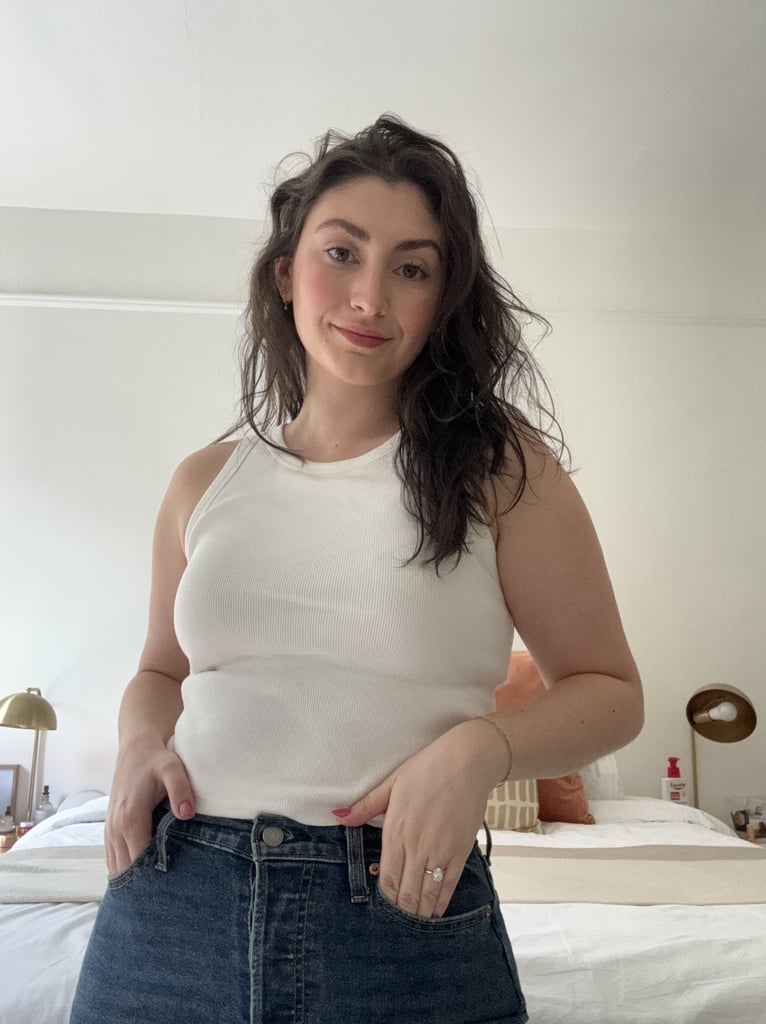 Uniqlo Ribbed Cropped Sleeveless Bra Top