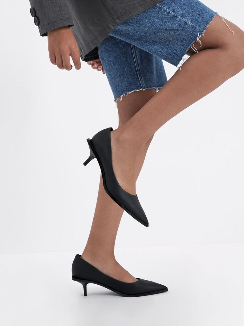 Charles & Keith Pointed Toe Mini Heel Pumps