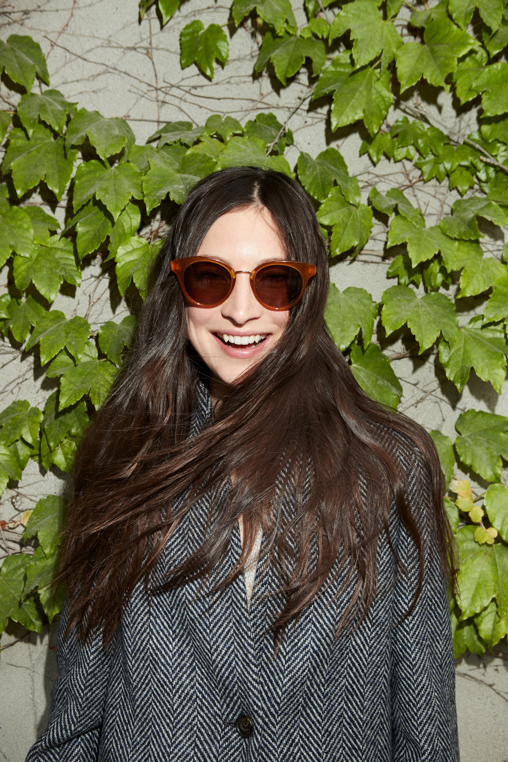 wool herringbone topcoat