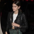 One Minute Kaia Gerber's in Chanel Couture, and the Next She's Rocking Converse to Dinner