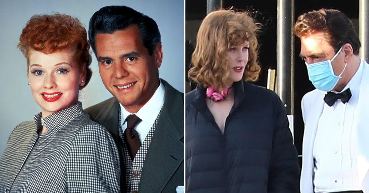 Nicole Kidman and Javier Bardem Get Into Character on the Set of Being