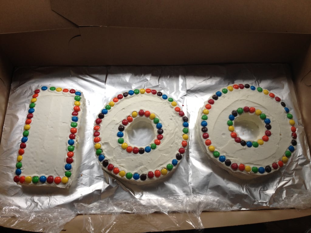 Make a 100th Day Cake