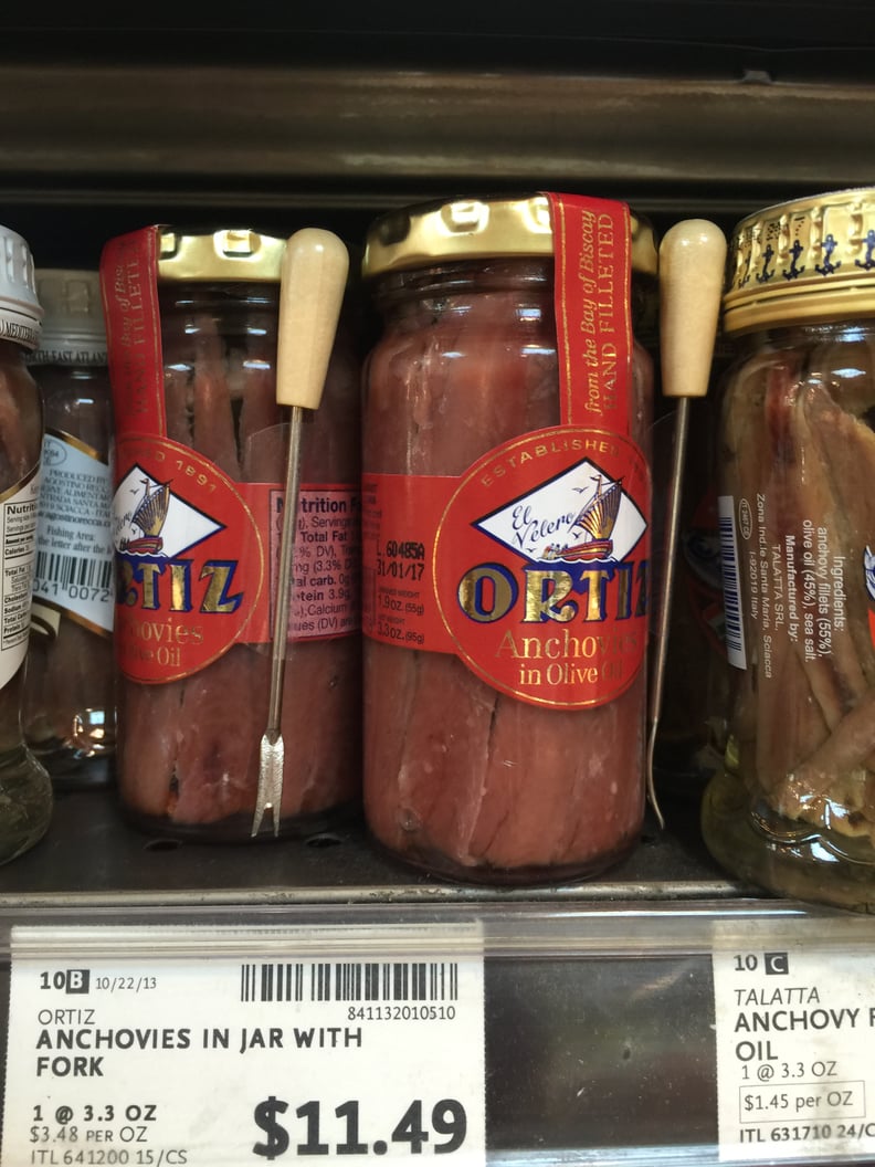 Best Whole Foods Product: Oritz Anchovies ($12)