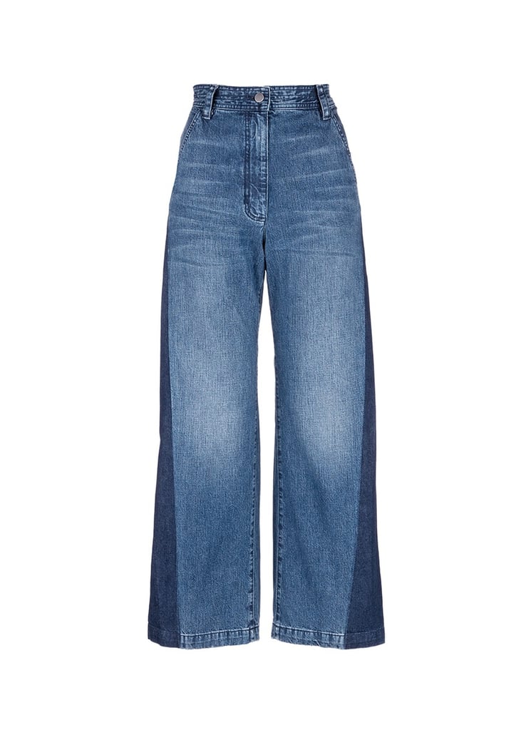 Rachel Comey Bishop Contrast Panel Flare Jeans ($345)