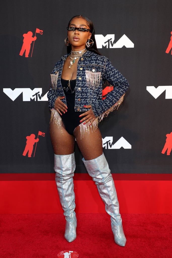 Quen Blackwell at the 2021 MTV VMAs