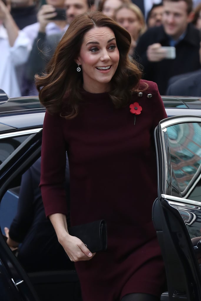 Kate Middleton Red Goat Dress | POPSUGAR Fashion Photo 2