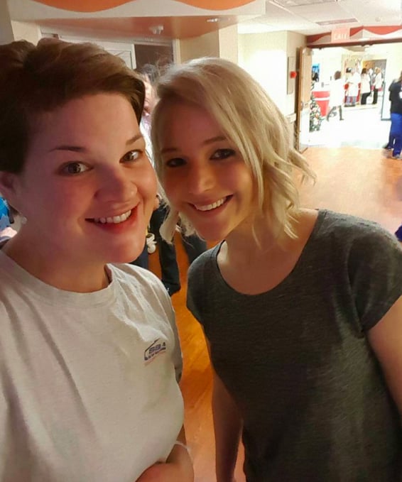 Jennifer Lawrence Visits Children's Hospital December 2015