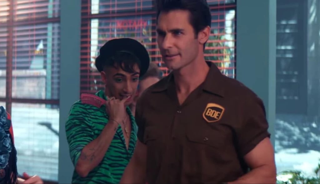 Legally Blonde UPS Guy in "Thank U, Next" Video
