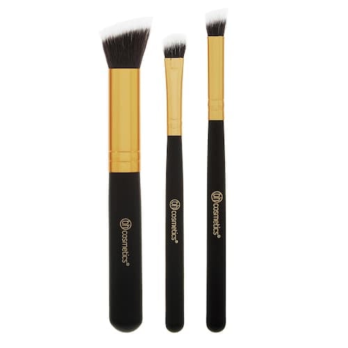 BH Cosmetics Sculpt and Blend Mini 3-Piece Makeup Brush Set