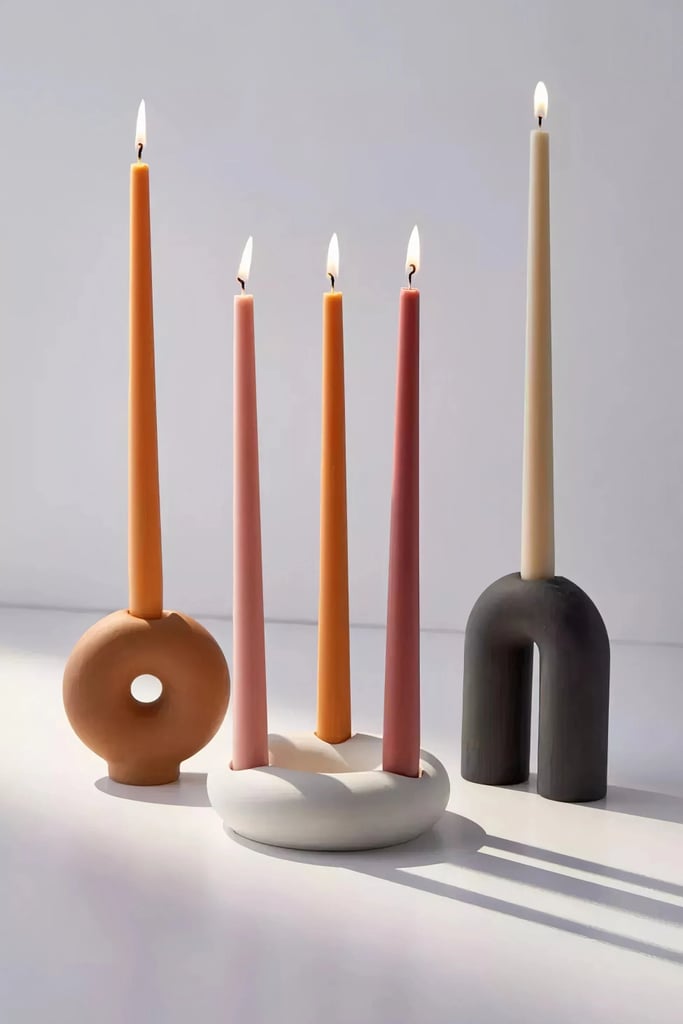 The Trifecta: Set of 3 Donut Ceramic Candle Holders