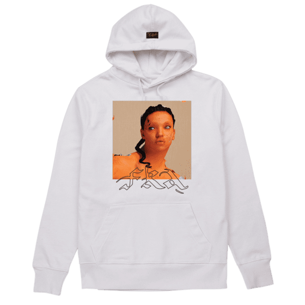 FKA Twigs Magdalene Divine Confidence White Hoodie