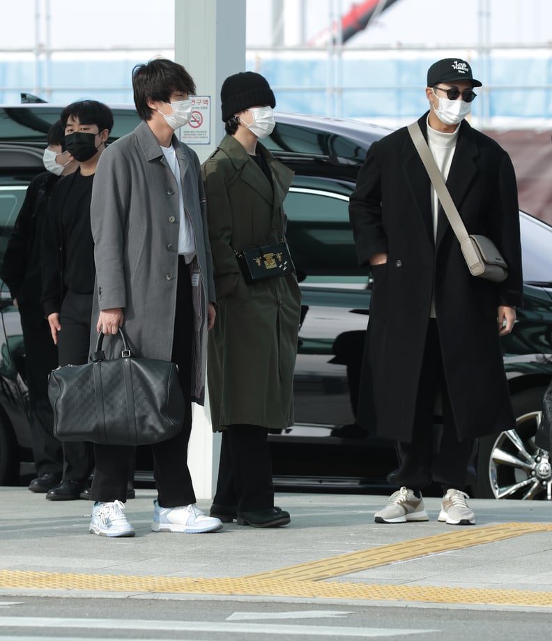 BTS's Airport Fashion Just Keeps Getting Better