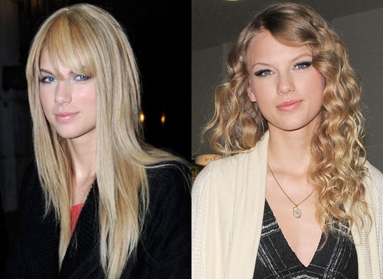 Taylor Swift Hair Taylor Swift Curly Hair Taylor Swift Straight Hair 2009 12 11 03 00 00 Popsugar Beauty Uk