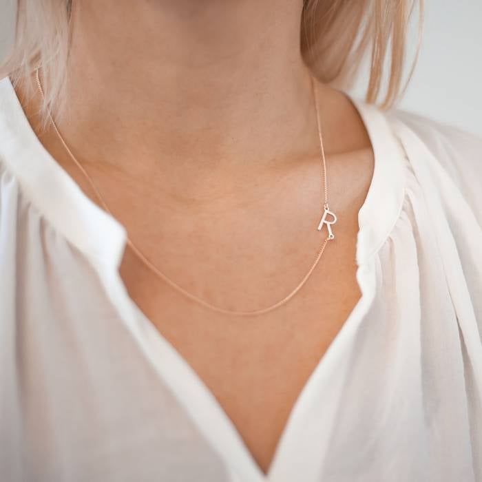 Eleventh House Jewellery Initial Necklace | Garmentory