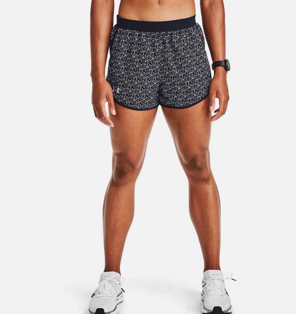 UA Fly-By 2.0 Printed Shorts