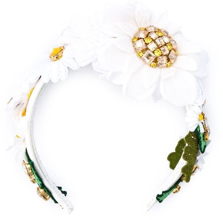 Dolce & Gabbana Flower Embellished Headband ($1,745)