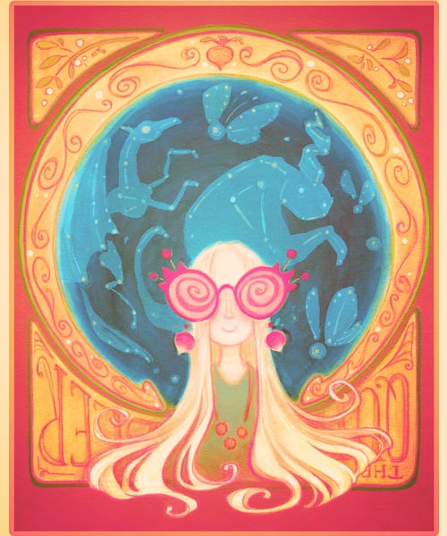 Luna Lovegood Harry Potter Fan Art Popsugar Australia Love Sex Photo 8