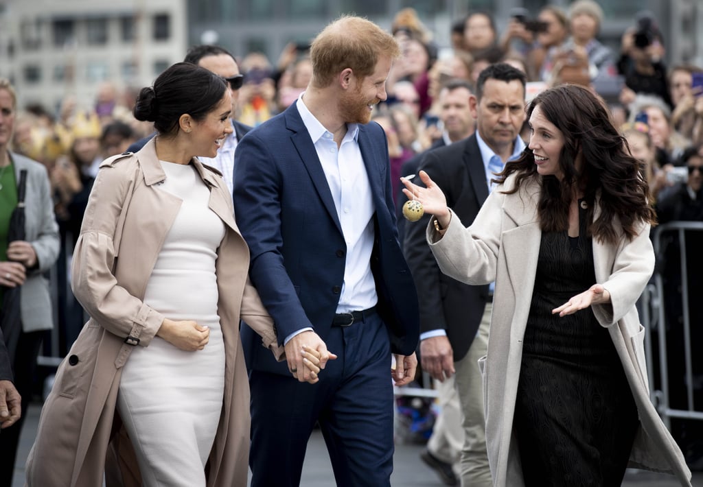 Meghan Markle's Burberry Trench Coat in New Zealand 2018