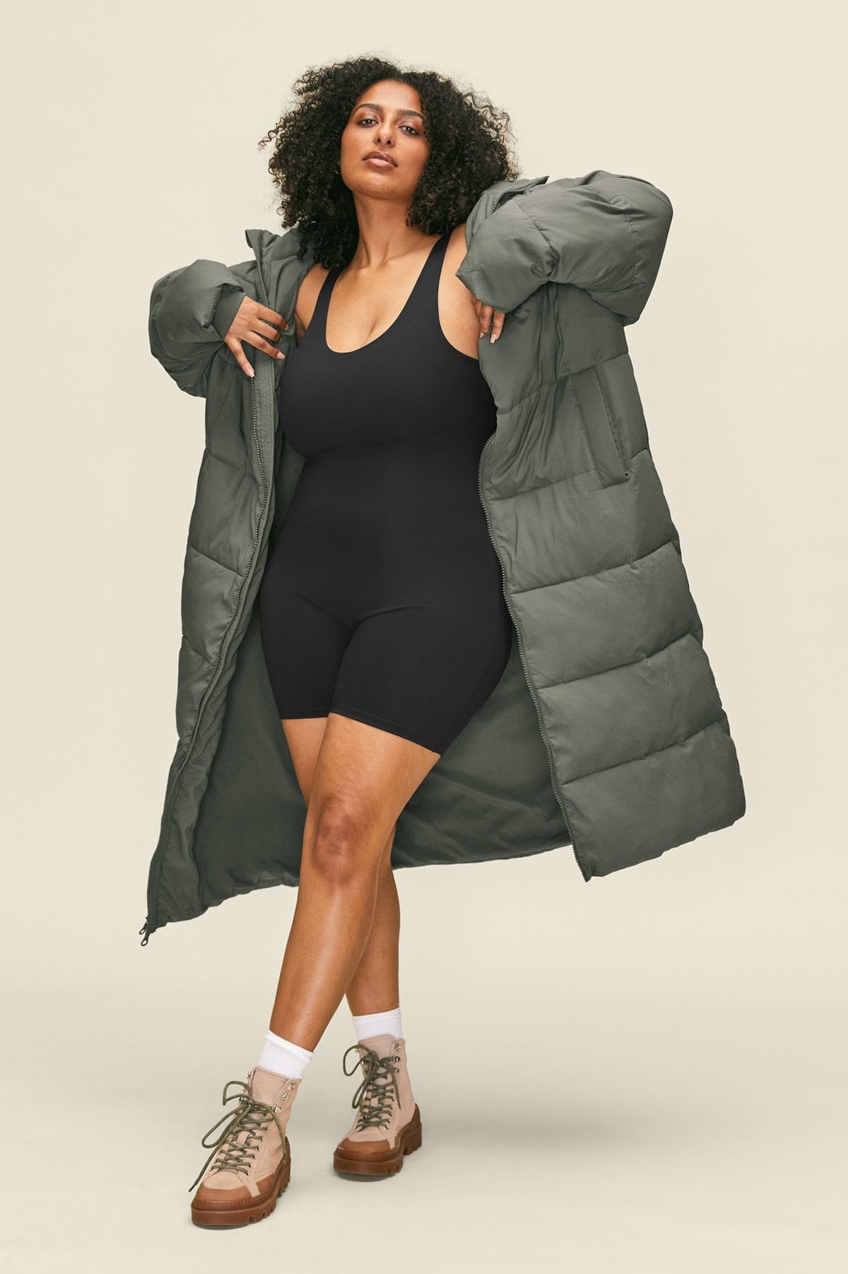 Girlfriend Collective Black Long Puffer Cyber Monday Brings A Treasure Trove Of Fitness Deals You Have To See To Believe Popsugar Fitness Photo 71