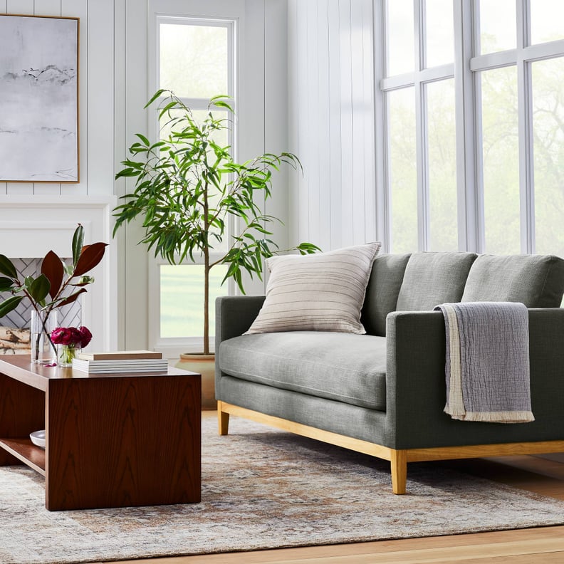 Woodland Hills Wood Base Sofa Light Gray - Threshold™ Designed With Studio  Mcgee : Target