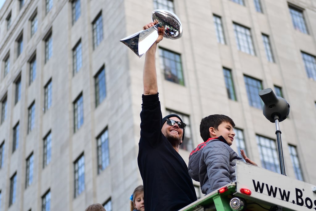 Tom Brady and His Family at 2019 Super Bowl Parade