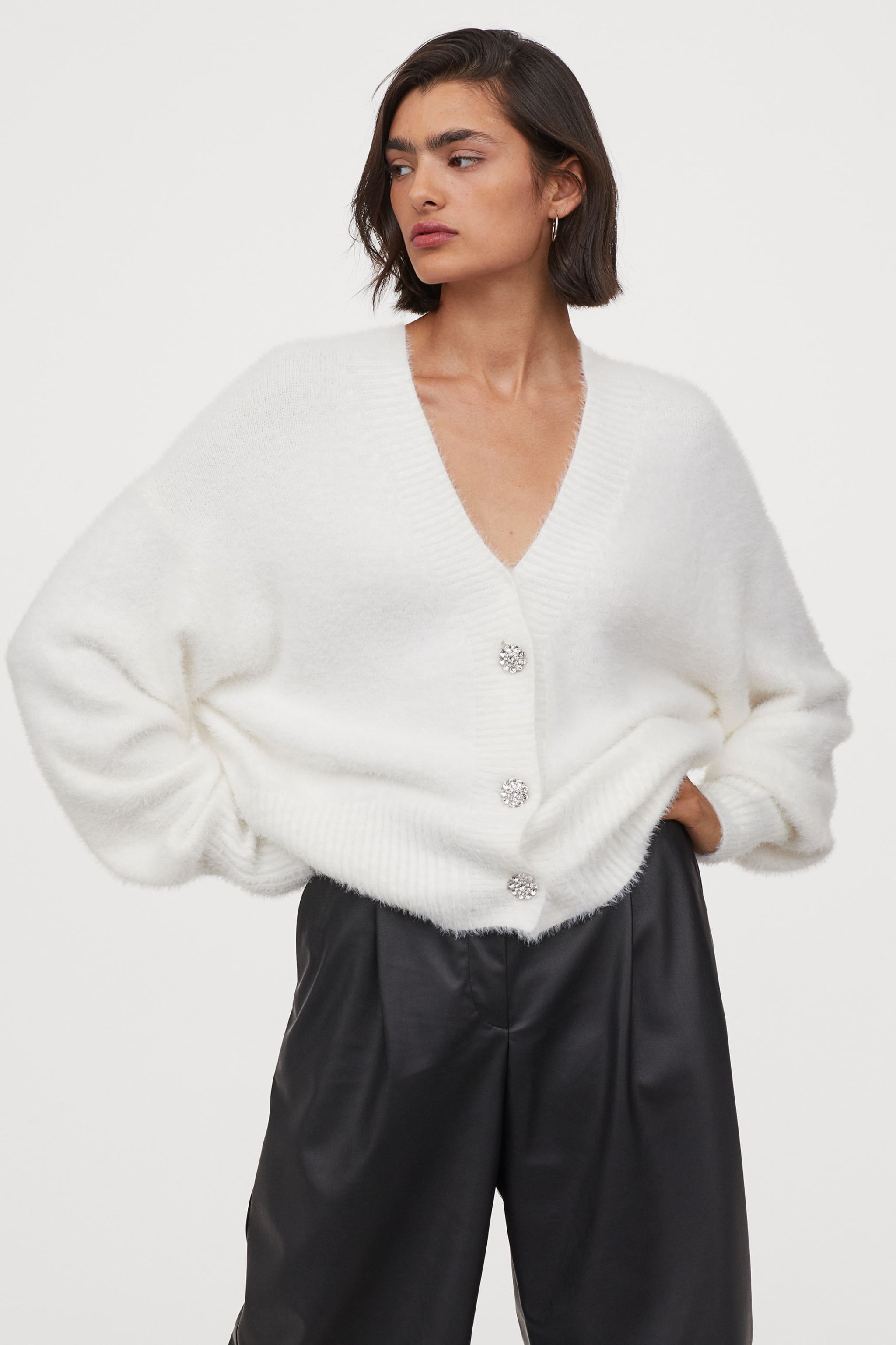 Rhinestone button Cardigan You ll Love These 32 Stylish H M